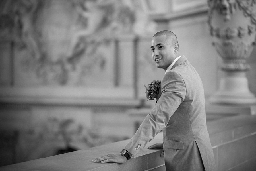 san francisco city hall wedding photographer civil wedding 