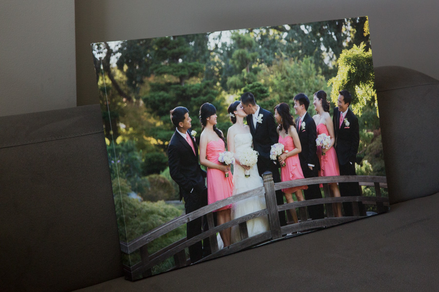 san francisco wedding picture wall canvas