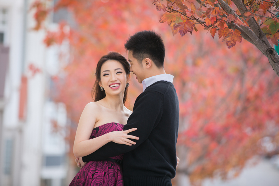 engagement prewedding chinese photographer san francisco potrero hill