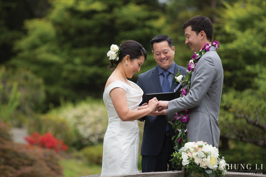 Intimate Wedding At Saratoga Hakone Japanese Gardens wedding photographer 