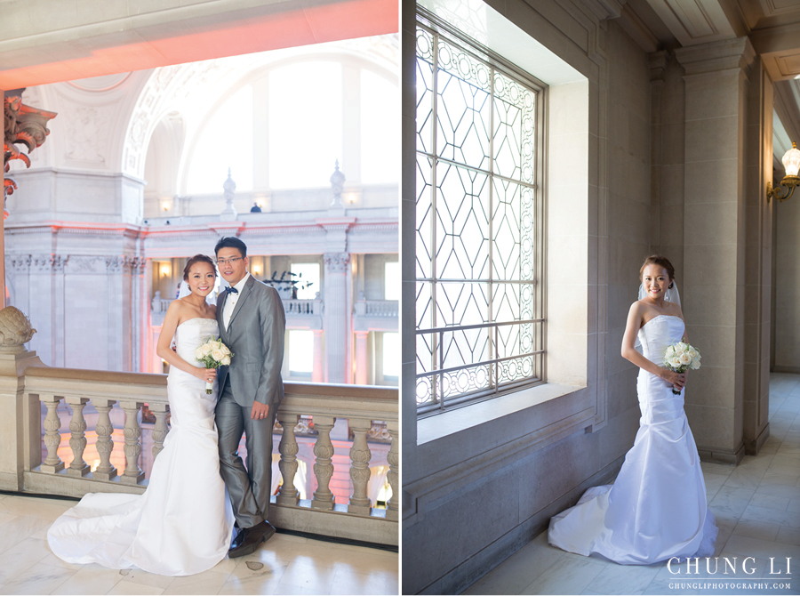 san francisco city hall civil wedding asian prewedding photographer - 4