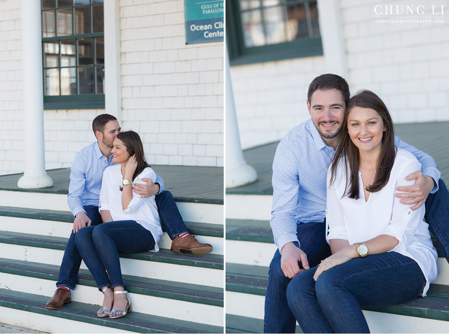 san francisco golden gate bridge crissy field engagement wedding photographer