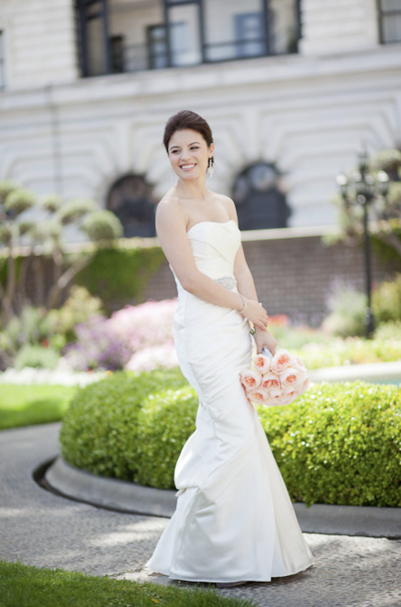 san francisco fairmont hotel roof top wedding photographer chung li