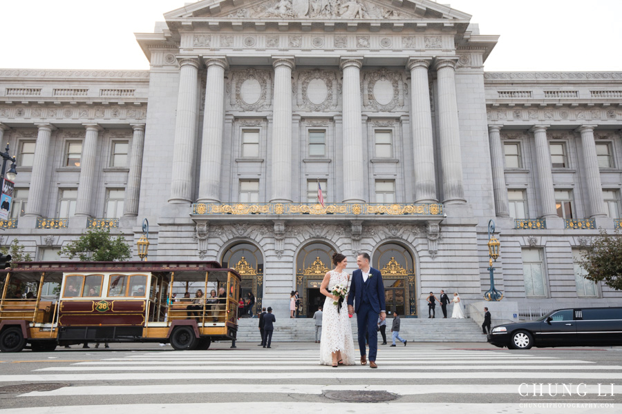 city hall wedding photographer san francisco