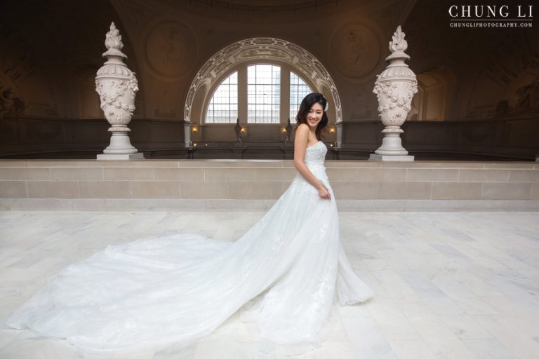 san-francisco-city-hall-prewedding-wedding-photographer