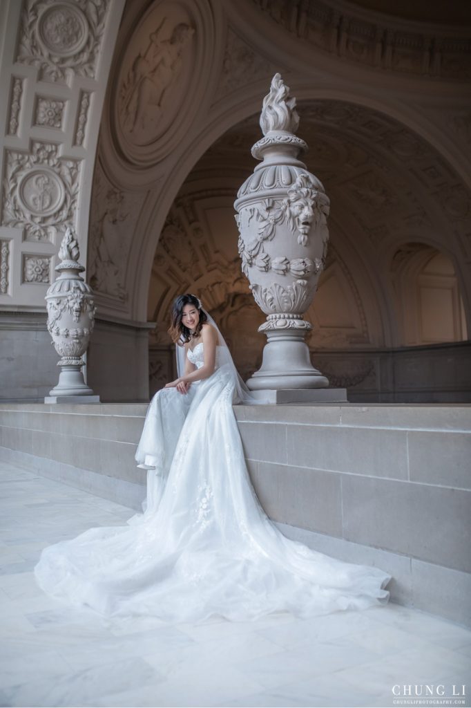 san-francisco-city-hall-prewedding-wedding-photographer