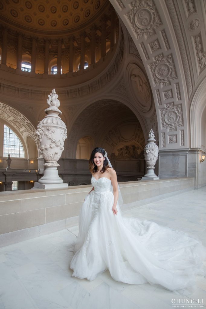 san-francisco-city-hall-prewedding-wedding-photographer